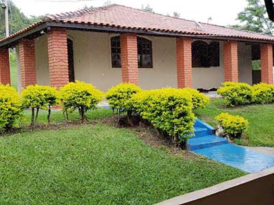 Aluguel de casa de campo para confraternização da Sitio Rio Bonito